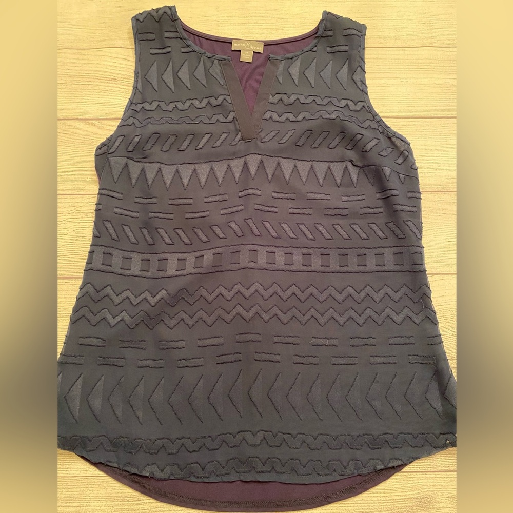 Navy Blue or Black Top